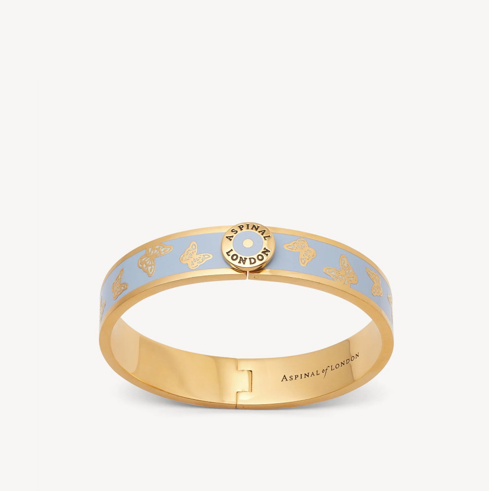 Butterfly Enamel Bangle