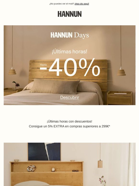 ¡ÚLTIMAS HORAS! Hasta -40% hoy