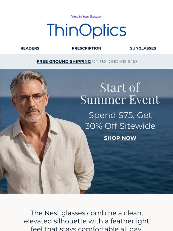Save 30%: Prescription Glasses, Your Way