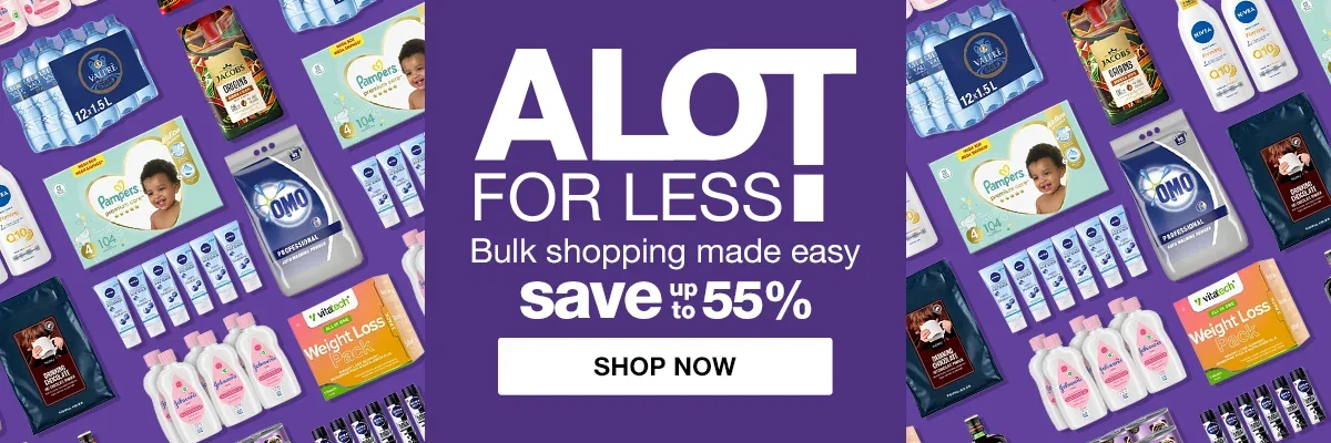 Alot for less | Up to 55%