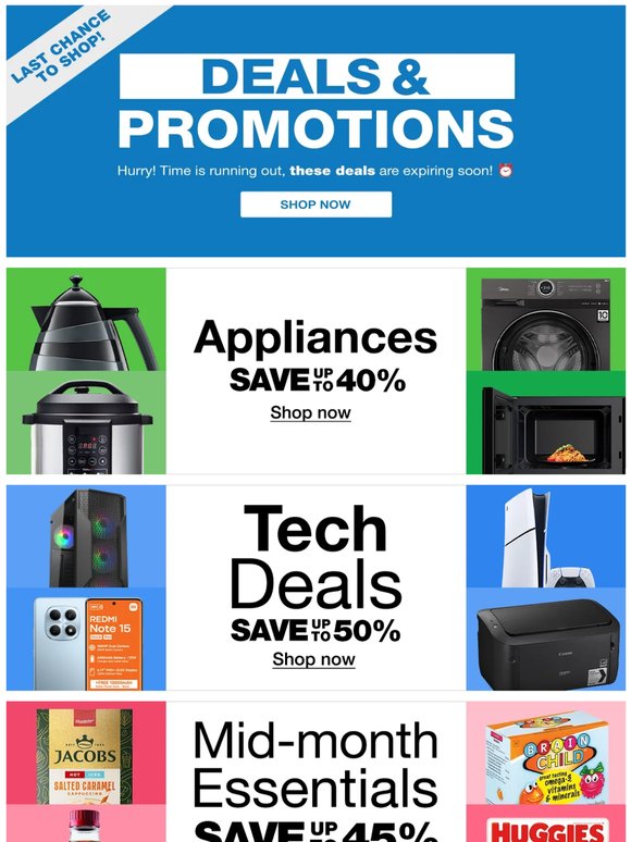 These deals are almost gone ⏰ Don't miss out!