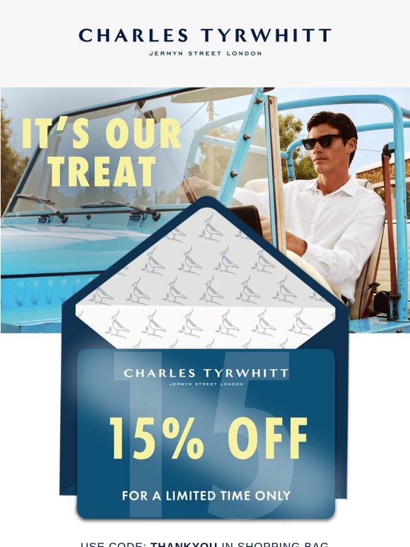 15% OFF New Arrivals!