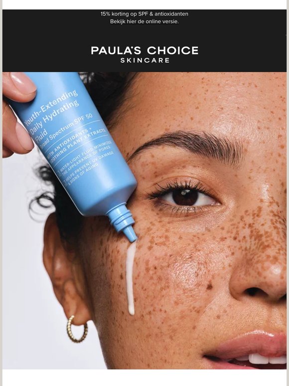 SPF + antioxidanten = stralende, beschermde huid 🤩