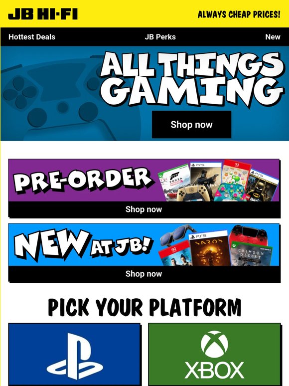 Discover what's next for your gaming 🎮