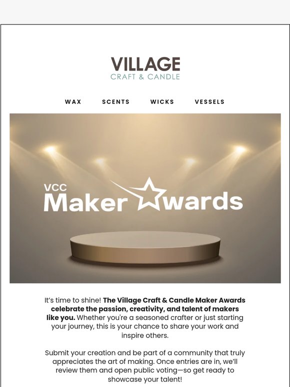 Calling all crafters: Enter the awards! 🏆