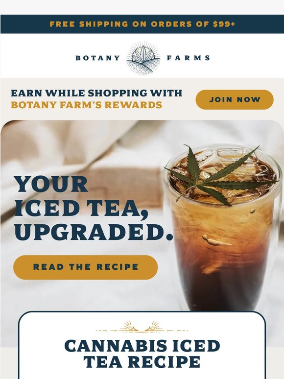 Your Iced Tea, Upgraded.