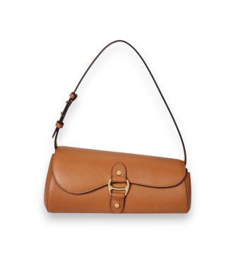 Bolso Tasha mediano de piel marrón claro