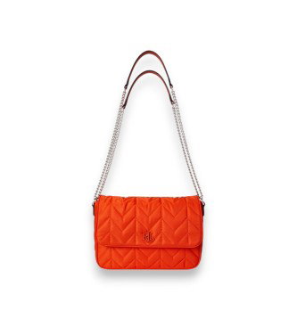 Bolso messenger Stevie mediano acolchado naranja