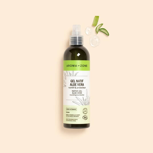 Gel natif d'Aloe Vera BIO