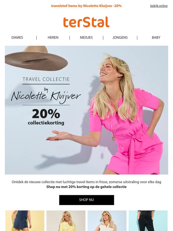 🔥 Scoor nu 20% korting op de nieuwste travelstof items by Nicolette Kluijver