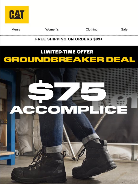 Now $75: Best-Selling Accomplice Work Boot