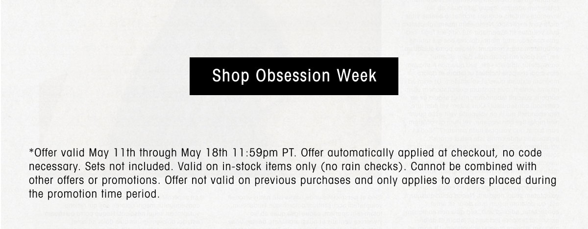 Treat Yourself to 20% Off | Shop Treatments & Masques for All Hair Types During Obsession Week
