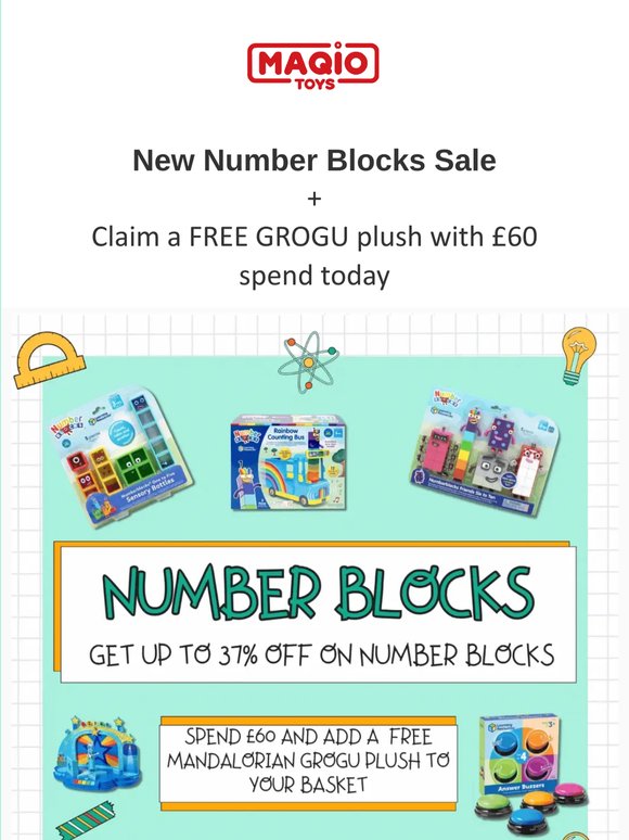 🔢 Count on Savings: Numberblocks Discounts & 10% Off Masters of the Universe! ⚔️✨