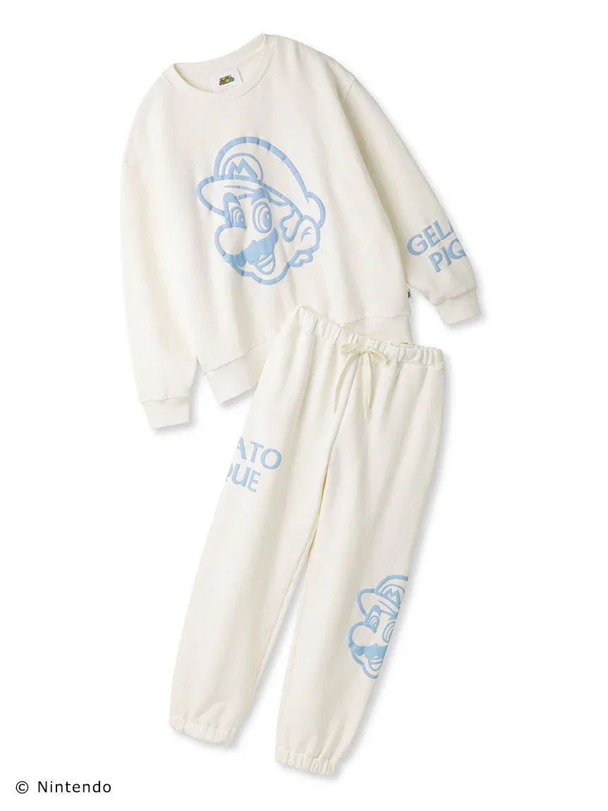 Image of SUPER MARIO™️ UNISEX Fleece Pullover & Long Pants SET