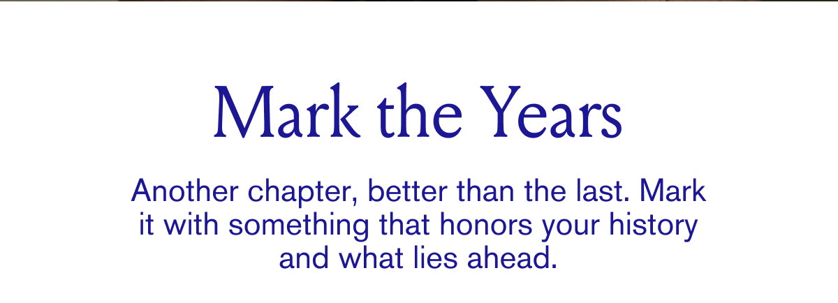 Mark the Years
