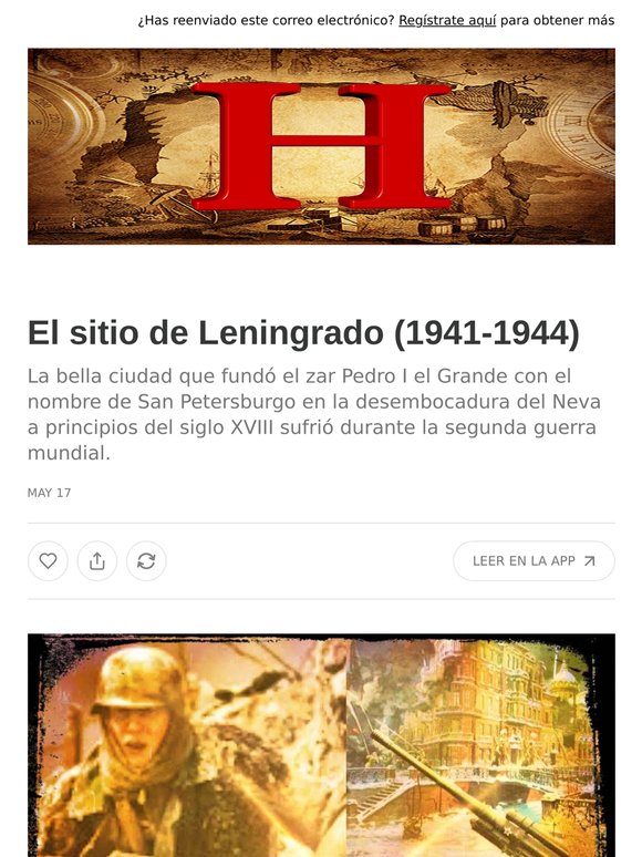 El sitio de Leningrado (1941-1944)