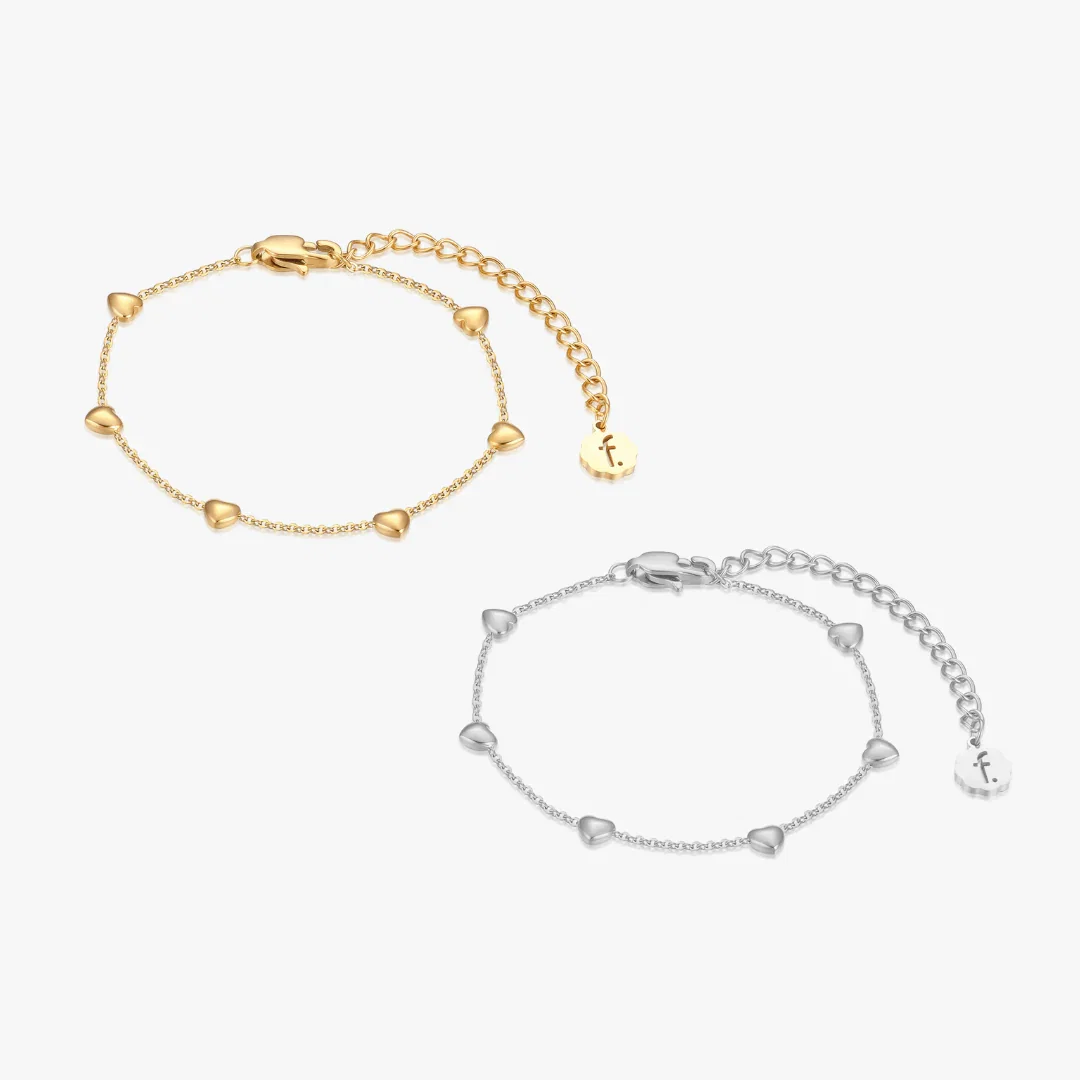Lyla Mini Heart Bracelet