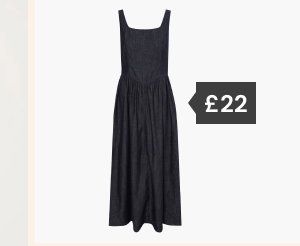 Indigo Denim Maxi Dress