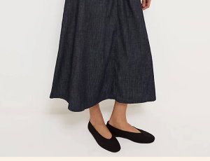 Indigo Denim Maxi Dress