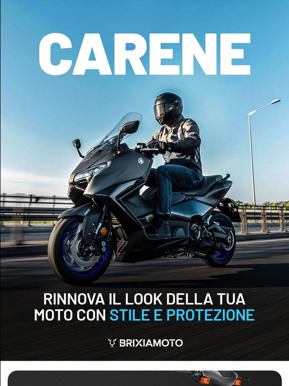 Carene: rinnova il look della tua moto ✨