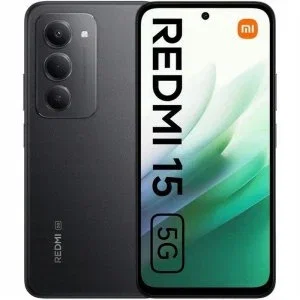 Smartphone Xiaomi Redmi 15 5G 8GB 256GB 6.9" FHD+ 144Hz 7000mAh Dual SIM NFC Negro Medianoche