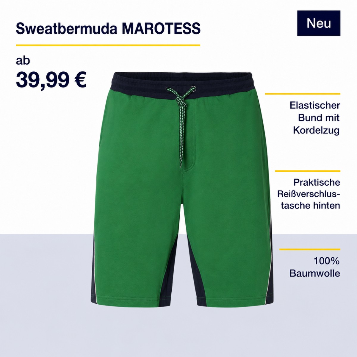 Sweatbermuda MAROTESS (E59007)