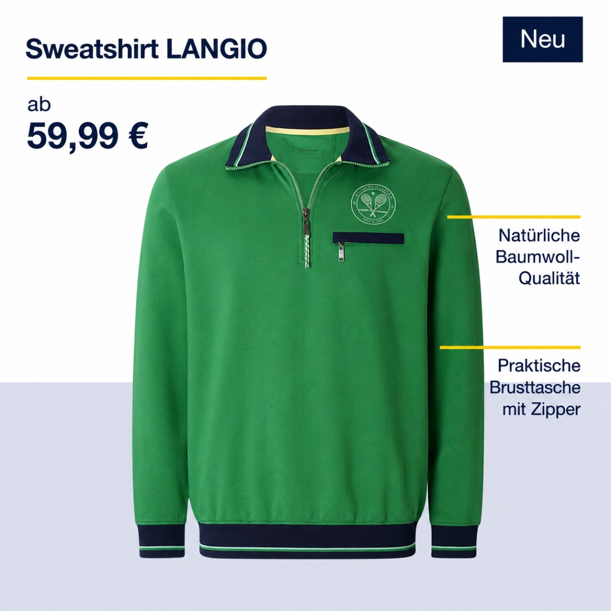 Sweatshirt LANGIO (E58907)