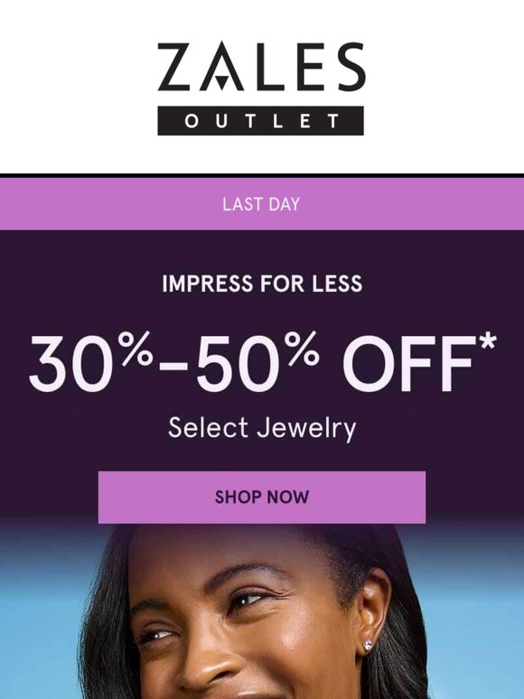 30-50% OFF* Select Jewelry 💎