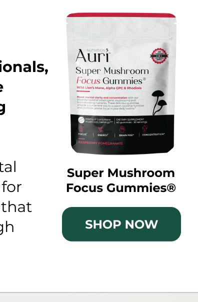 Super Mushroom Focus Gummies®