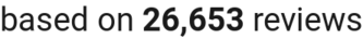 number of reviews