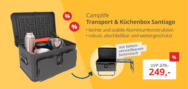 Camplife Santiago Transport & Küchenbox