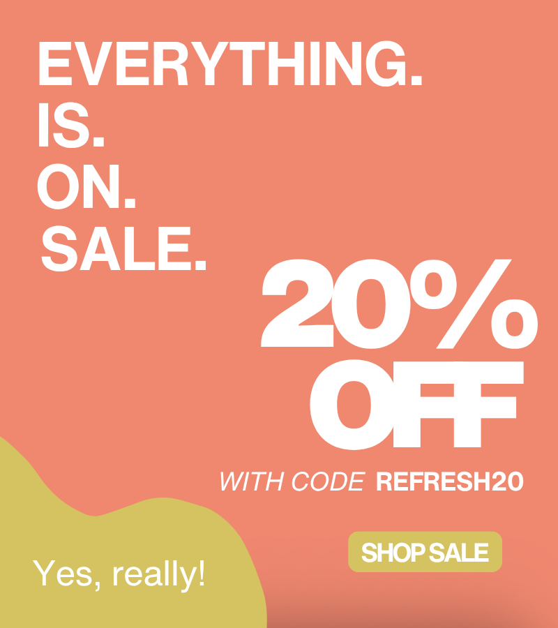 20% OFF SALE