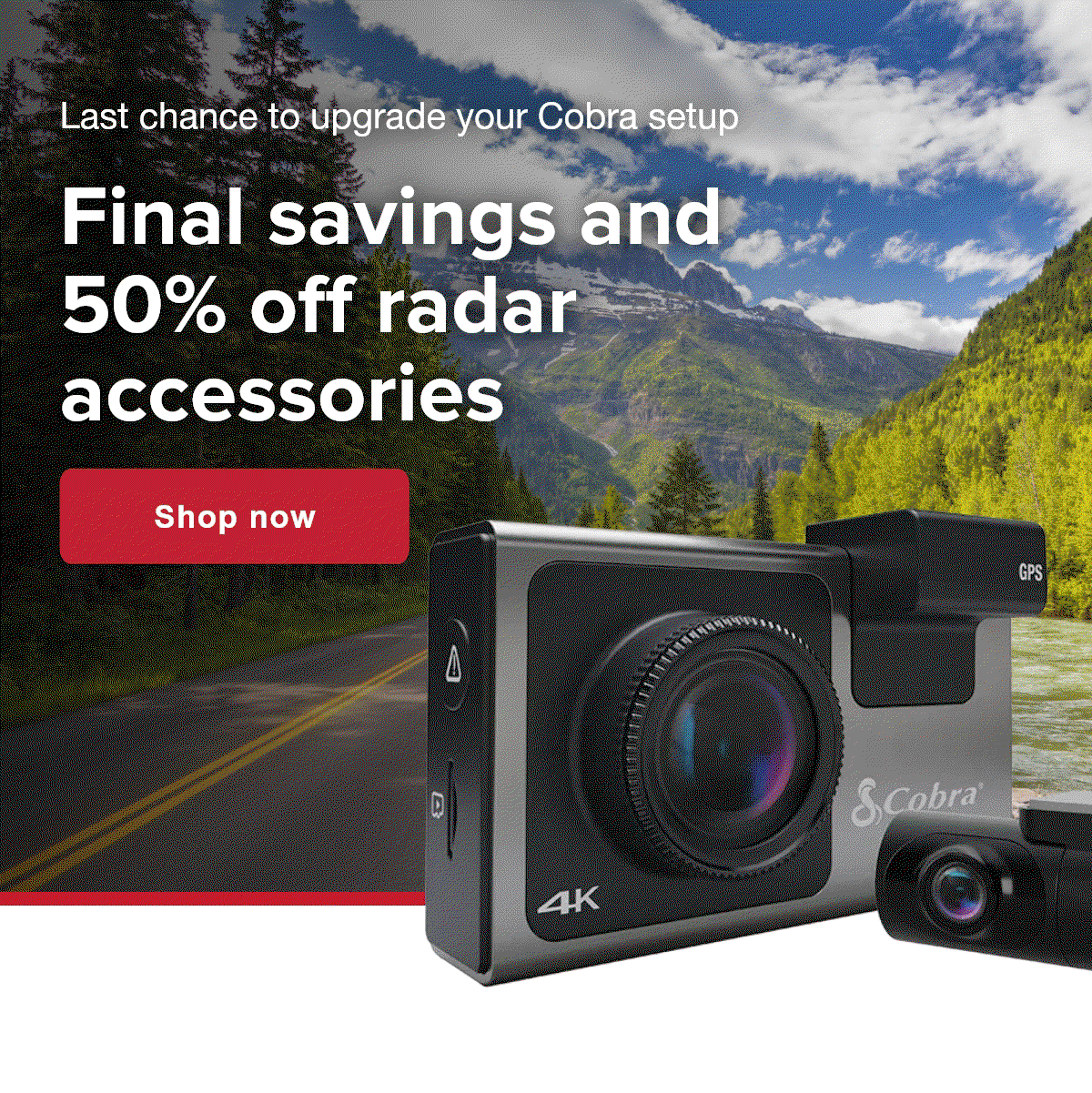 Last chance to upgrade your Cobra setup -  Final savings and 50% off radar accessories