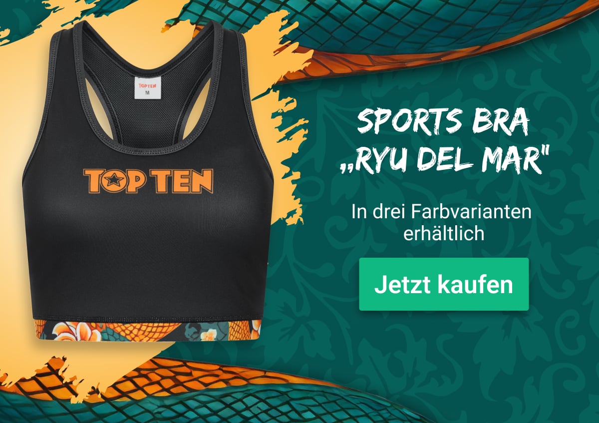 Sports Bra „Ryu del Mar“ | In drei Farbvarianten erhältlich | Jetzt kaufen