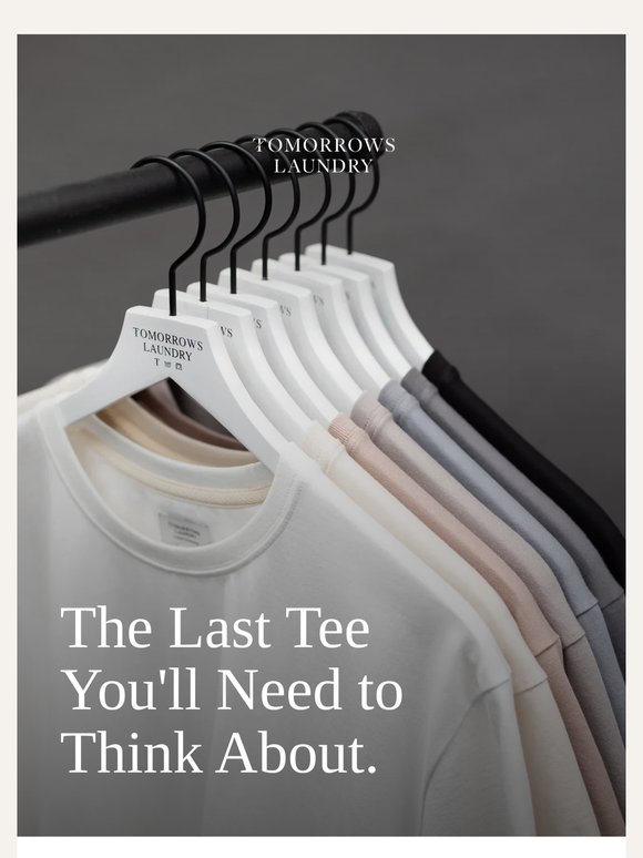 The Last Tee You'll Need to Think About