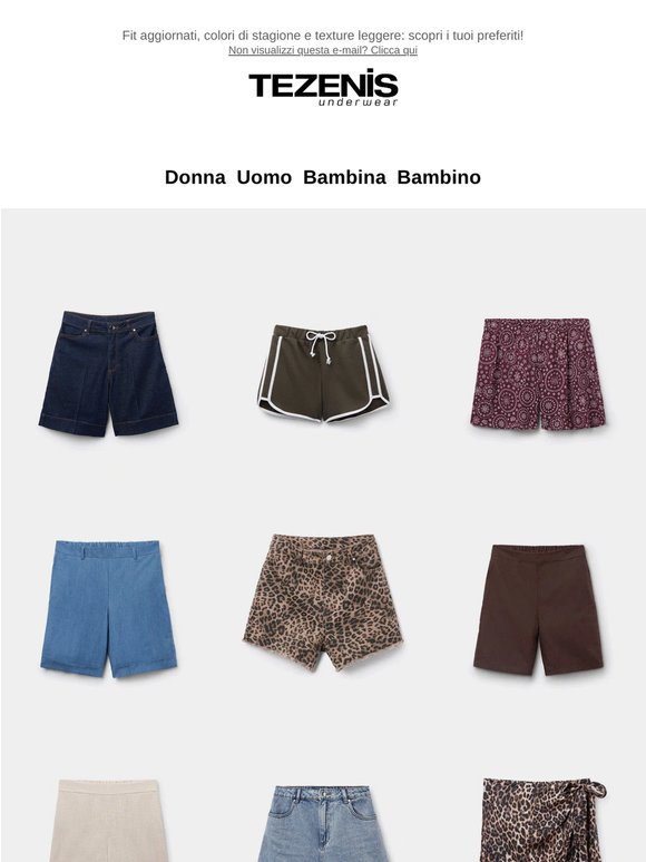 Estate in arrivo? Voglia di nuovi shorts 🍹