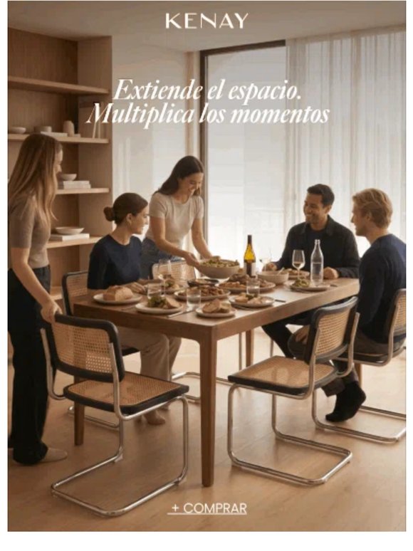 Mesas extensibles para tu comedor✨