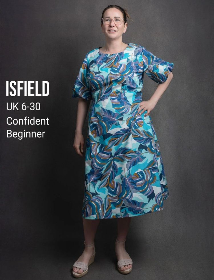 Sussex Seamstress Paper Sewing Pattern Isfield Dress