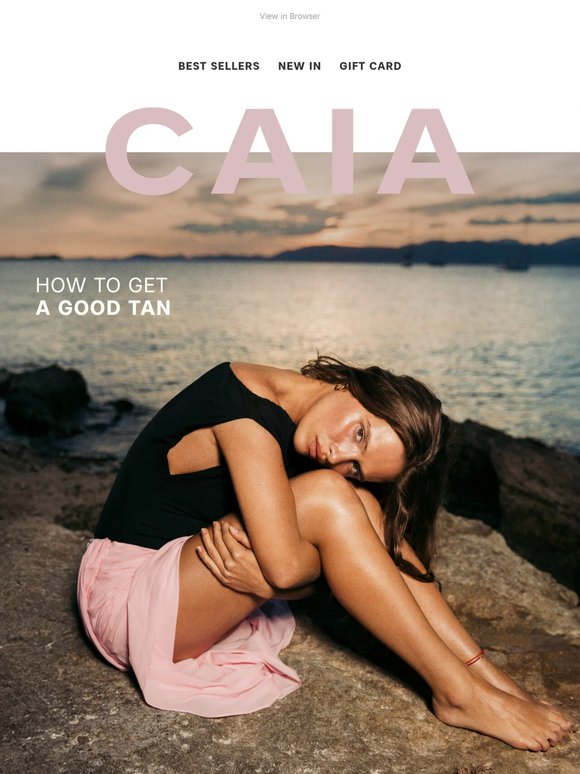 How to get a good tan