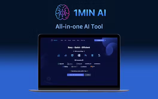 1min AI – All-In-One AI Tool | Lifetime Access