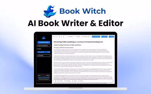 Book Witch – AI Book Writer & Editor | Lifetime Access