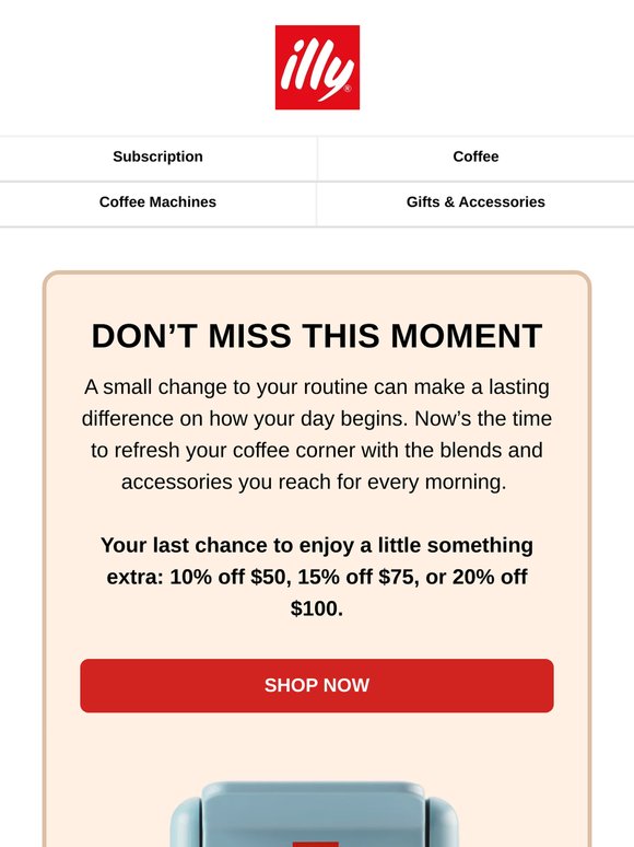 Last Chance To Refresh Your Routine