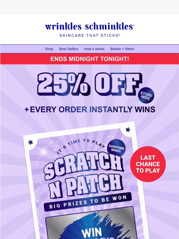Last chance for 25% off + to WIN BIG 🤑