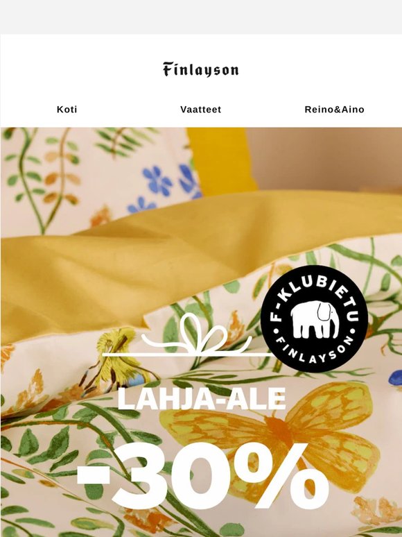 Kukkakuoseja jopa -50% 🌷