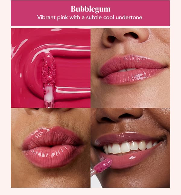 Bubble Gum Vibrant pink with a subtle cool undertone. 