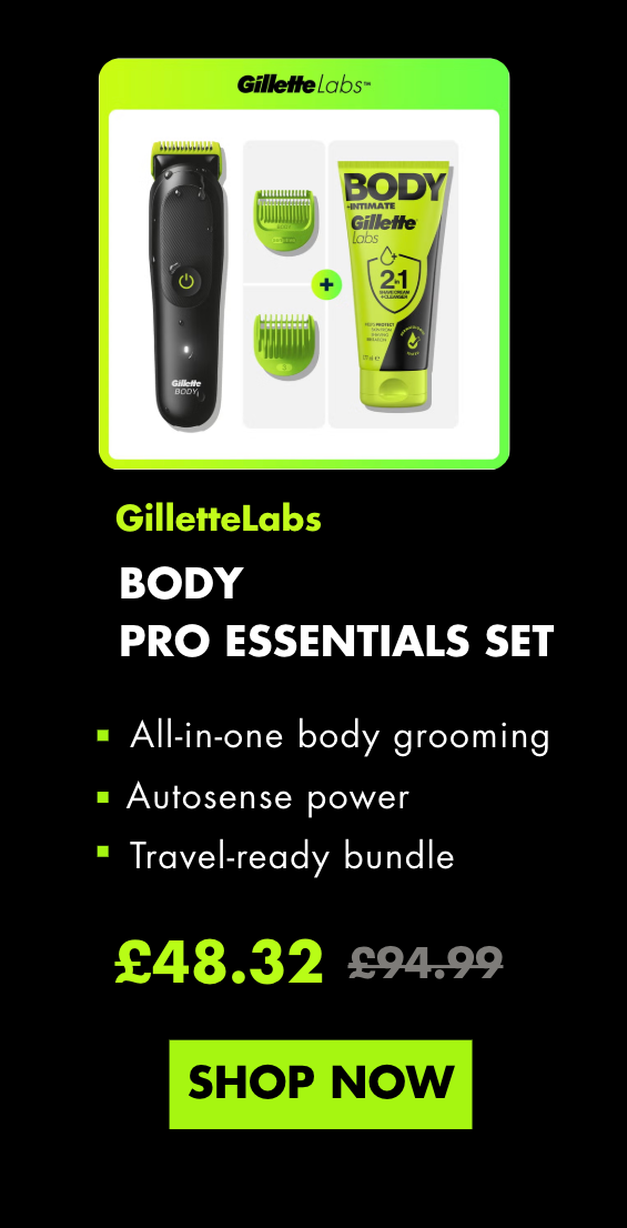 gillette labs body pro essentials set
