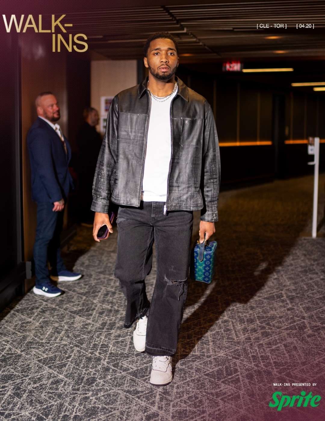 Donovan Mitchell spotted in Represent