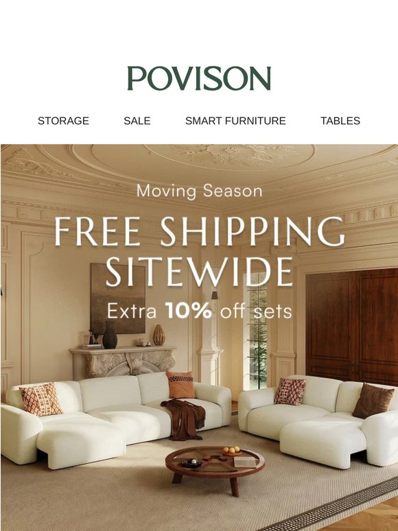 Matching sets get 10% off now