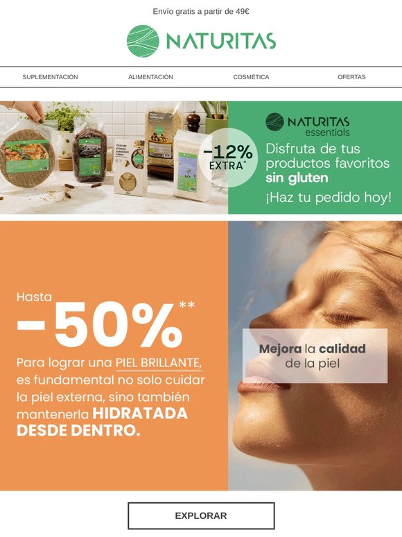 Hasta -50%☀️Piel sana desde dentro