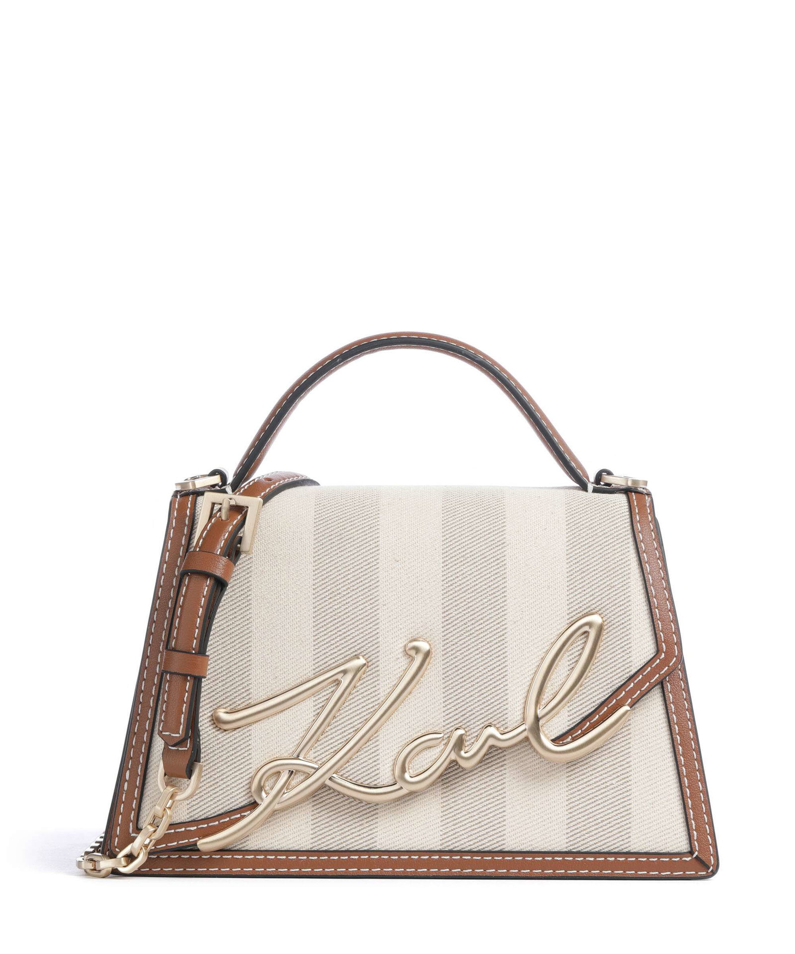 Karl Lagerfeld K/Signature 2.0 Medium Handbag canvas
